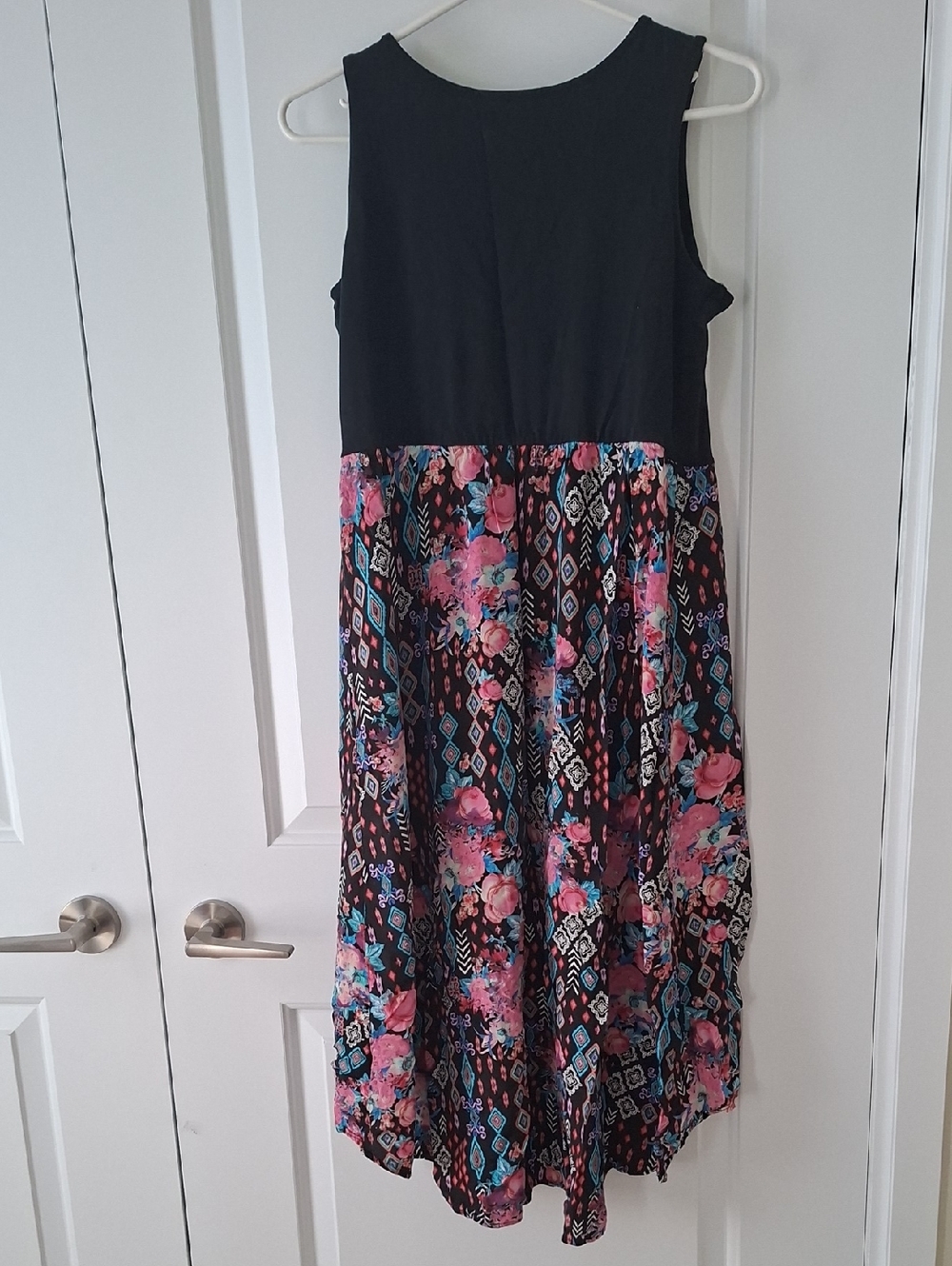 Xhilaration Girl High/Low Lace Overlay Sleeveless Dress size XL (14) - Picture 6 of 7